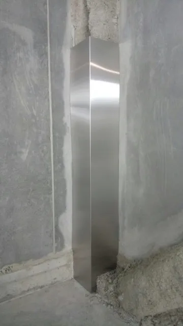 Fabricated steelwork on a completed job.